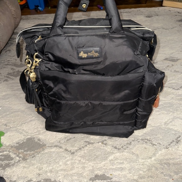 Itzy Ritzy Handbags - Itzy Ritzy Black Baby Bag